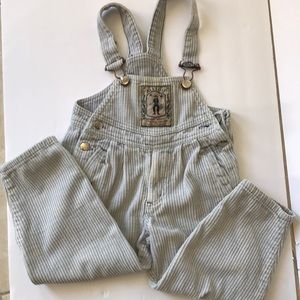 Children’s corduroy light grey overalls
